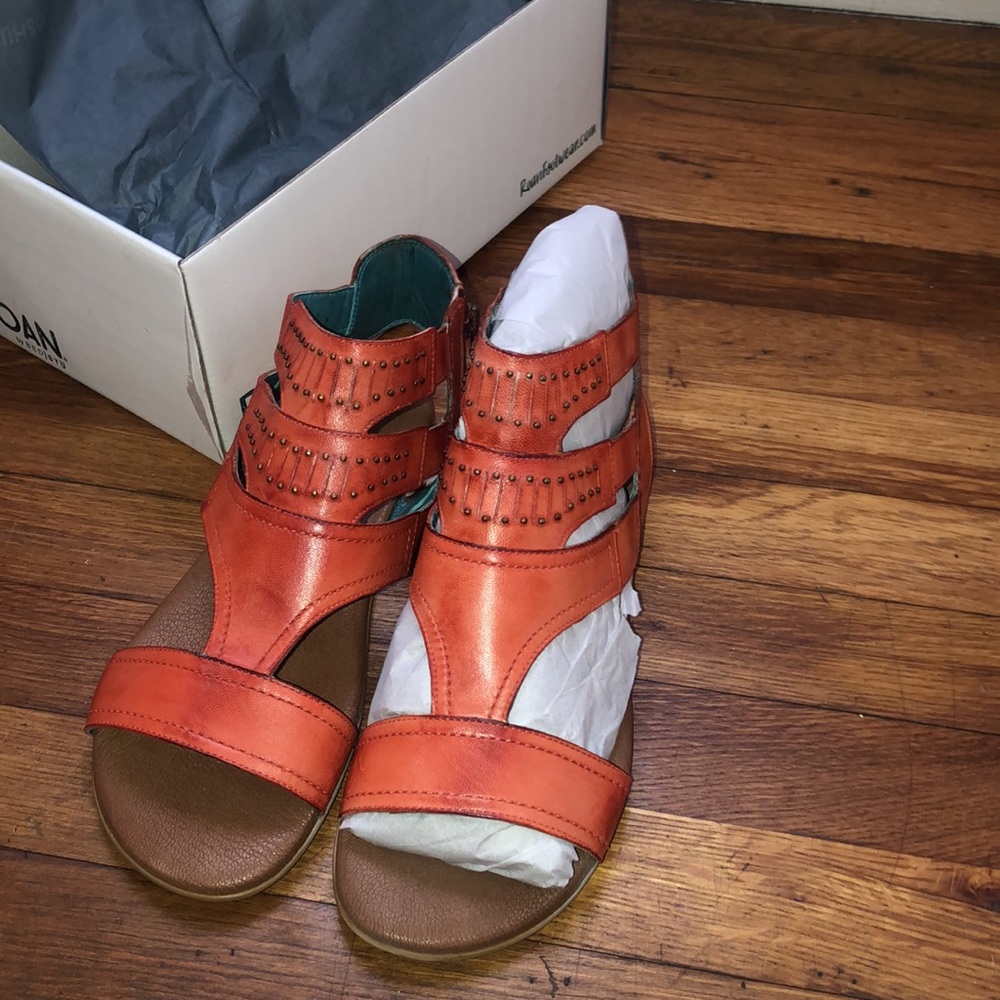 Rust Boho Sandals - Picture 3 of 6